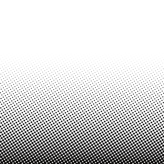 Ilustración de vector de fondo punteado círculo abstracto