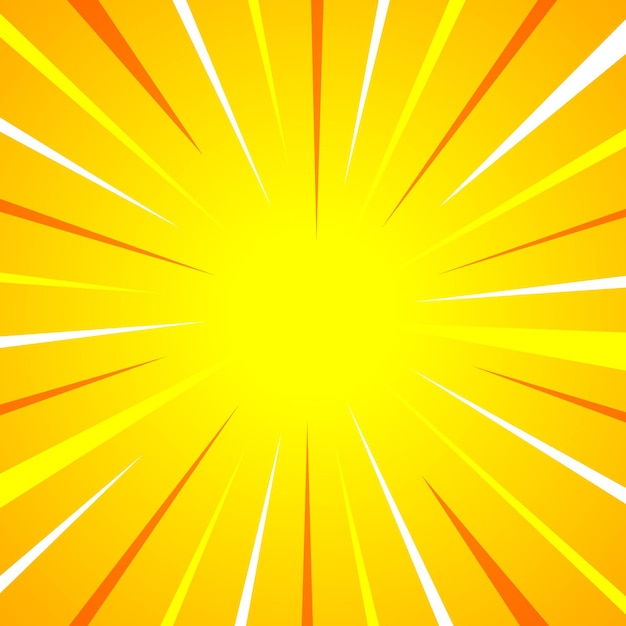 Ilustración de vector de fondo rayado amarillo abstracto