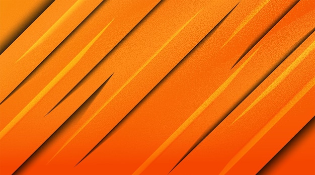 Ilustración de vector de fondo de rayas degradado naranja