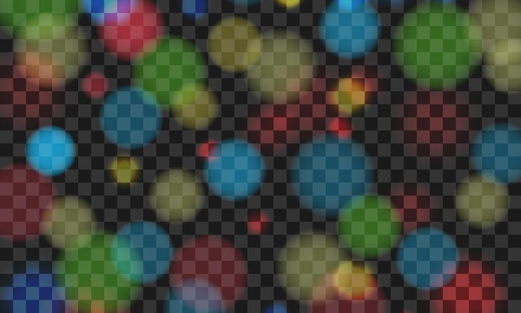 Vector ilustración de vector de fondo de superposición de luces abstractas de vector