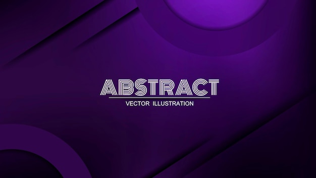 Ilustración de vector de fondo violeta oscuro