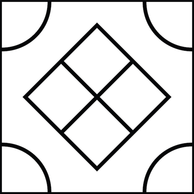 Ilustración de vector de forma de patrón abstracto aleatorio