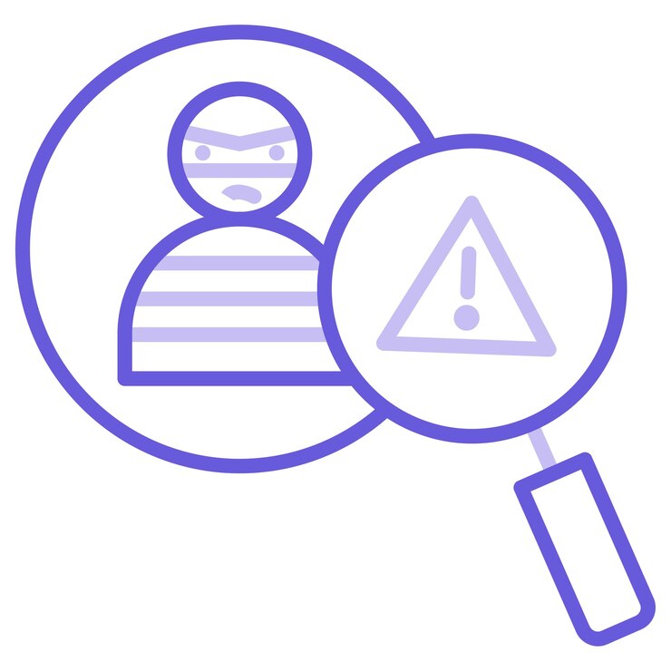 Vector ilustración del vector de fraude