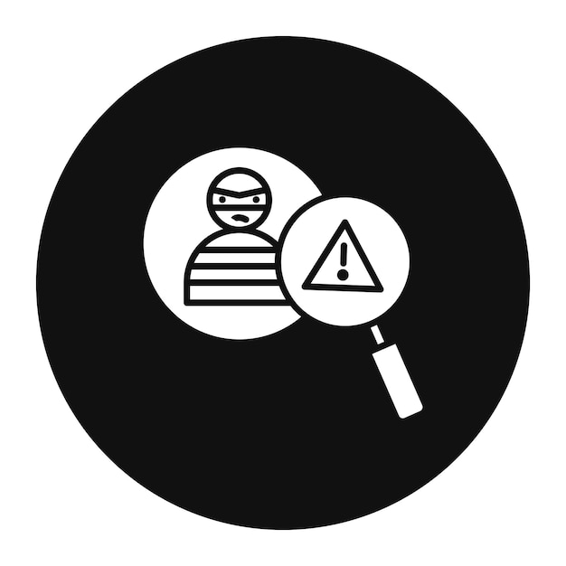 Ilustración del vector de fraude