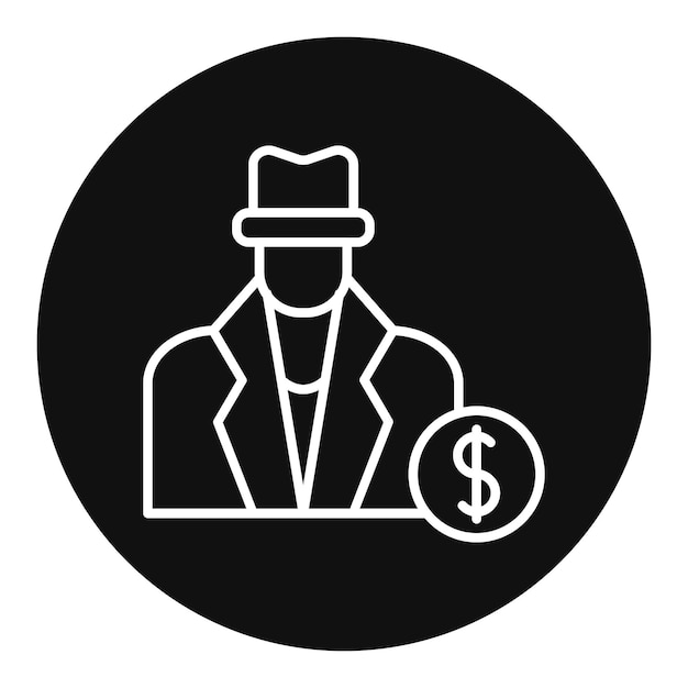 Ilustración del vector de fraude