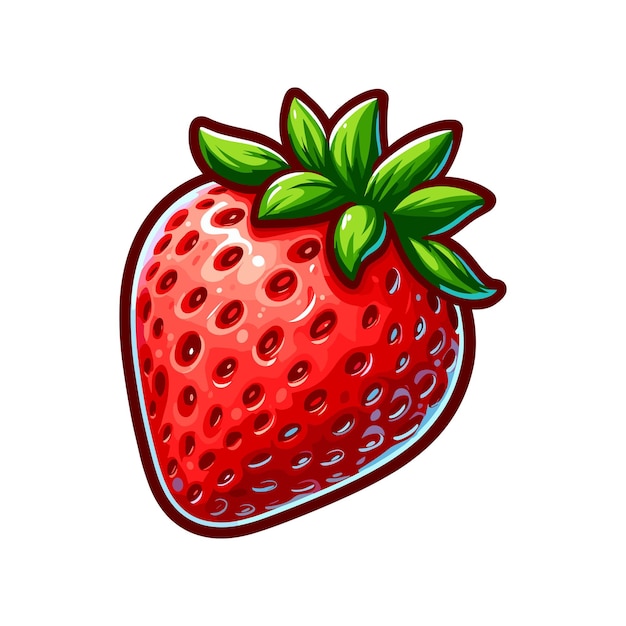 Ilustración de vector de fresa