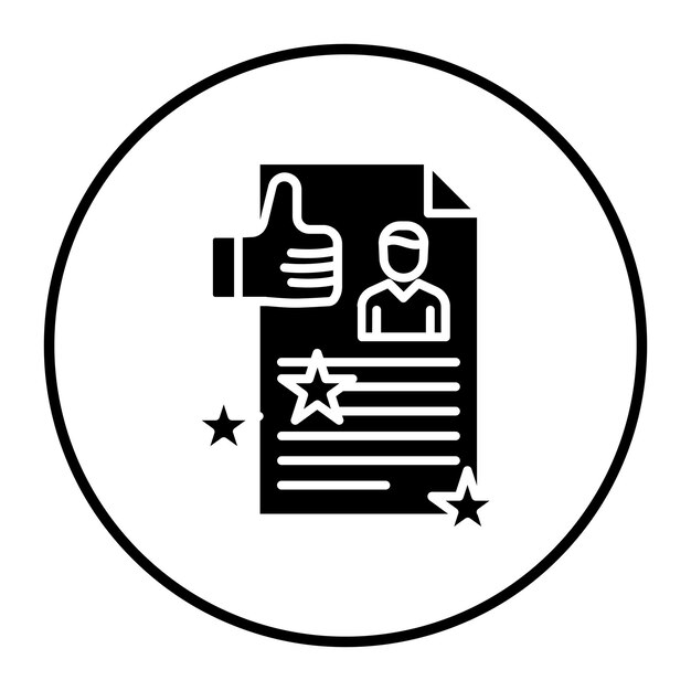 Ilustración del vector de fuerza del empleado