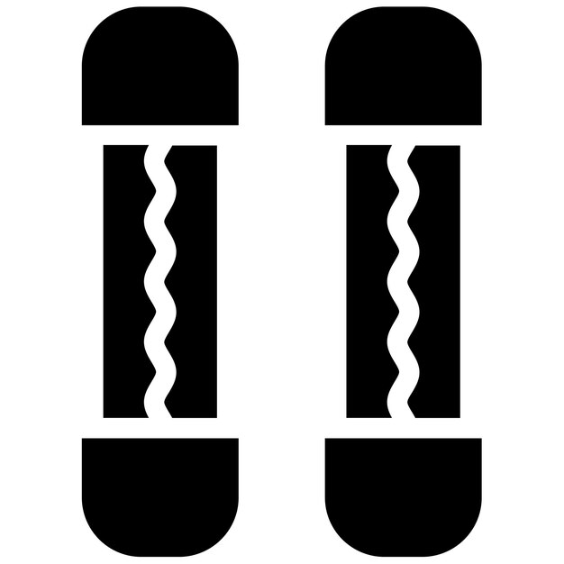 Ilustración del vector de fusibles