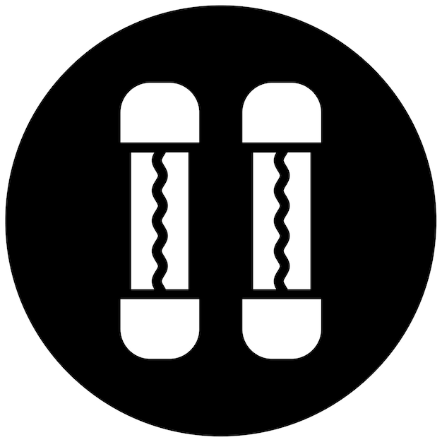 Ilustración del vector de fusibles