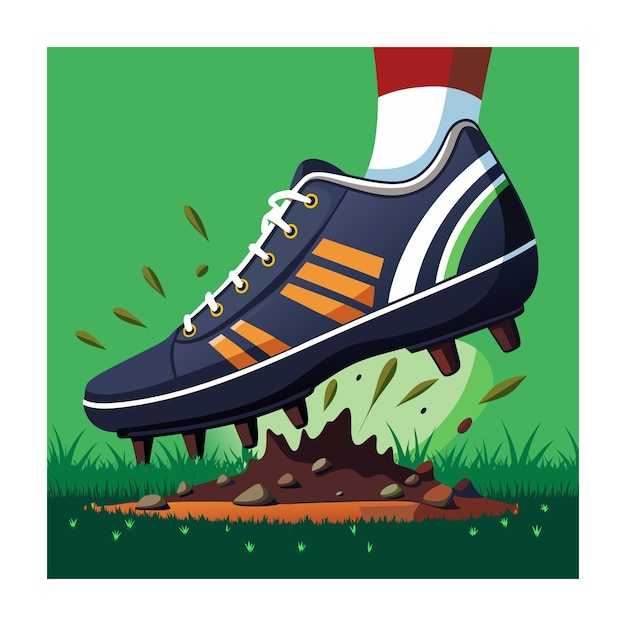 Ilustración de vector de fútbol americano