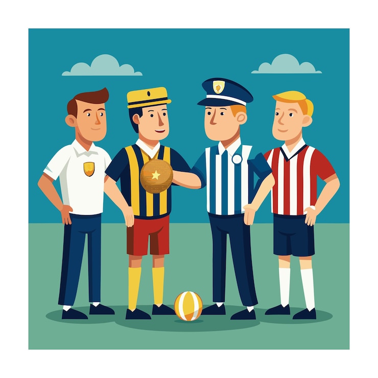 Vector ilustración de vector de fútbol americano