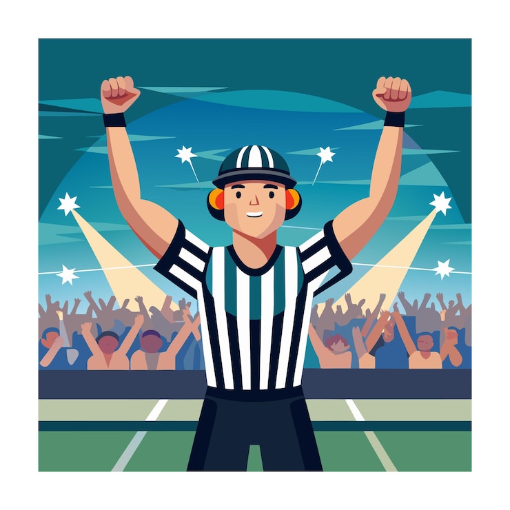 Vector ilustración de vector de fútbol americano