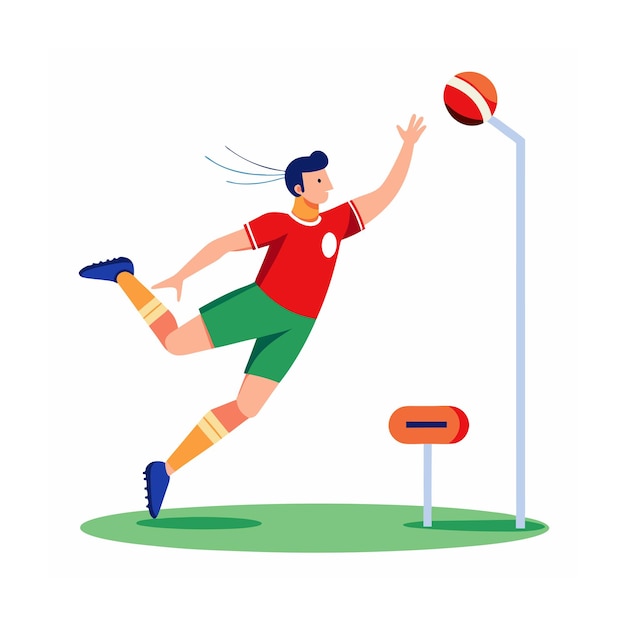 Ilustración de vector de fútbol americano