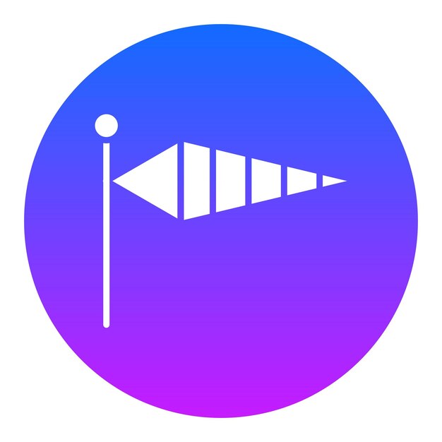 Ilustración del vector de las gafas de viento