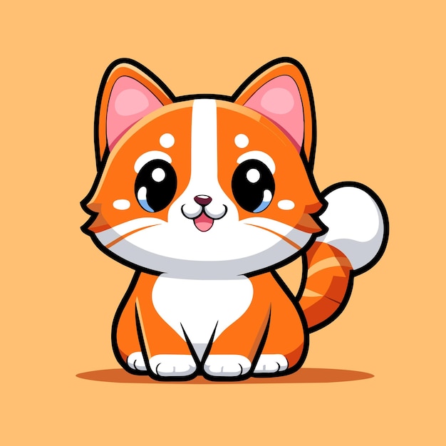 Ilustración de vector de gato