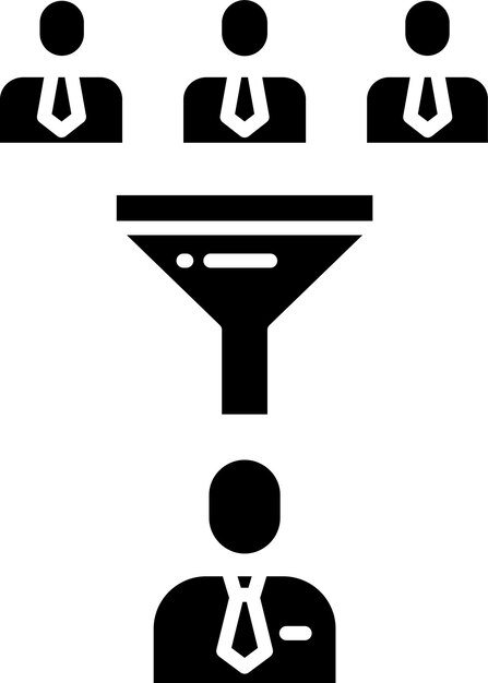 Ilustración de vector de glifo sólido de conversión