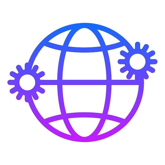 Ilustración del vector de globo contagioso