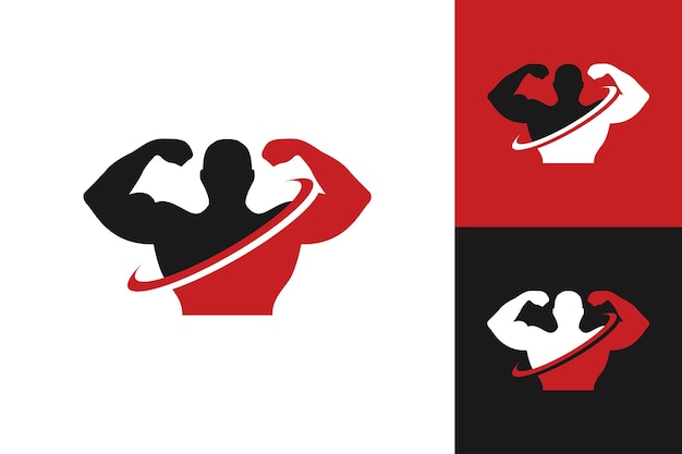 Ilustración vector graphic of gym logo perfect to use for technology company