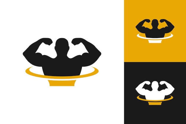 Ilustración vector graphic of gym logo perfect to use for technology company