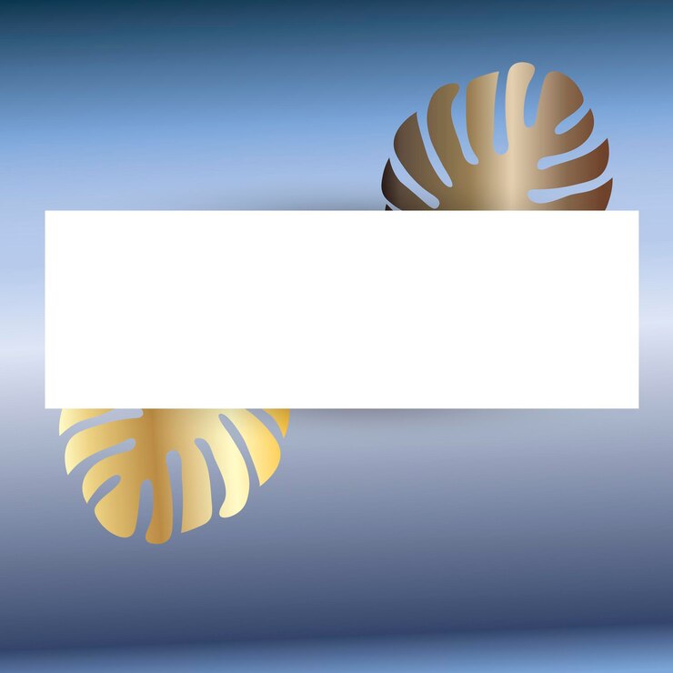 Vector ilustración de vector de hojas de palma de trazo aislado sobre fondo blanco