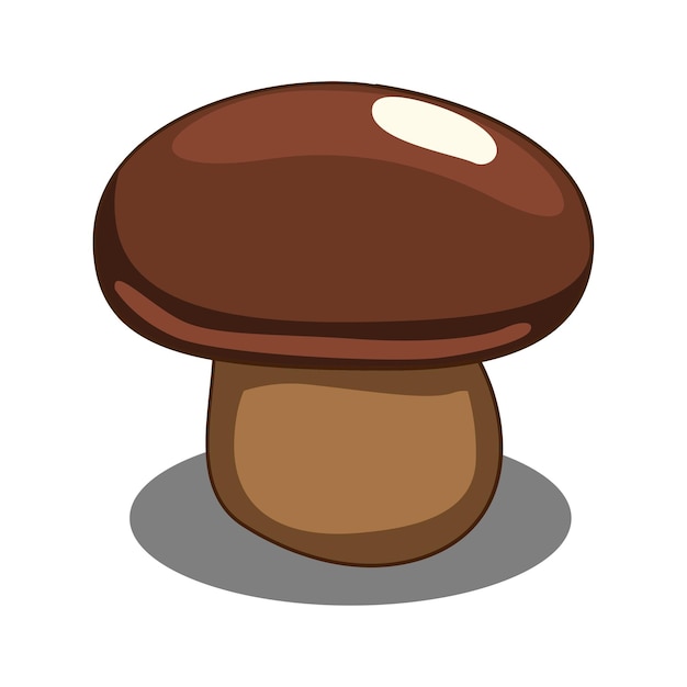 Ilustración de vector de hongos comestibles