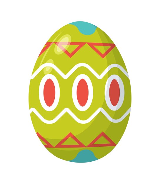 Ilustración de vector de huevo de Pascua