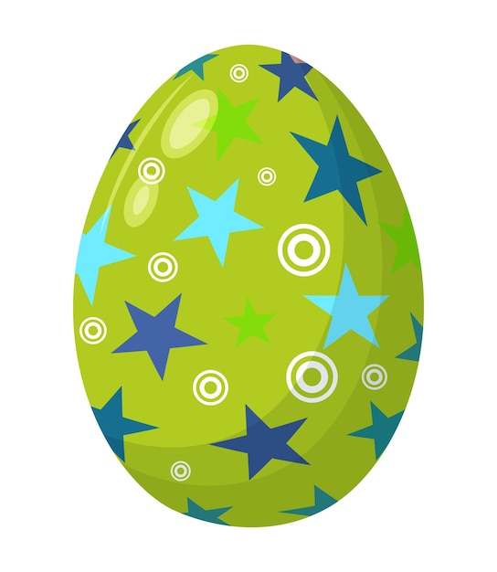 Ilustración de vector de huevo de pascua