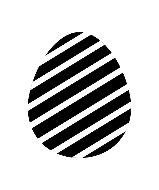 Ilustración de vector de huevo de pascua