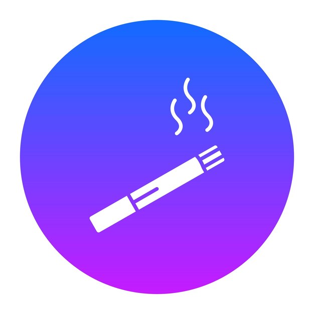 Ilustración del vector del humo