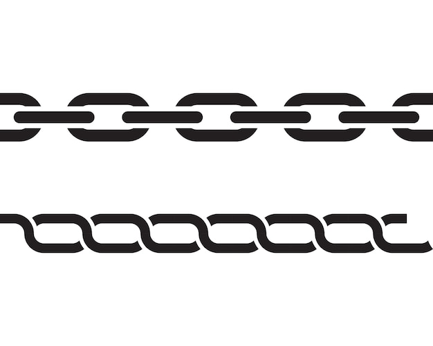 Ilustración de vector de icono de cadena