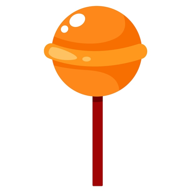 Vector ilustración vector de icono de caramelo de halloween