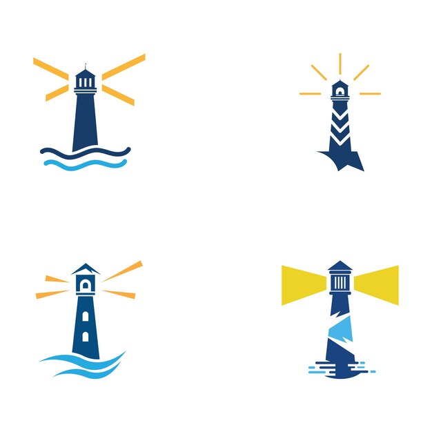 Ilustración de vector de icono de casa de luz