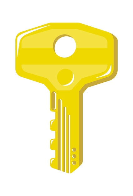 Ilustración de Vector de icono de llave de puerta inglesa