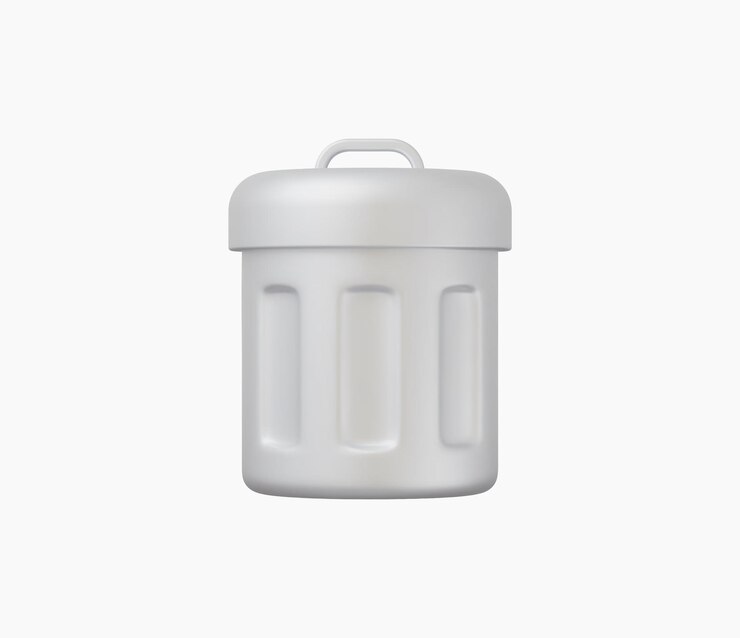 Vector ilustración de vector de icono de reciclaje realista 3d