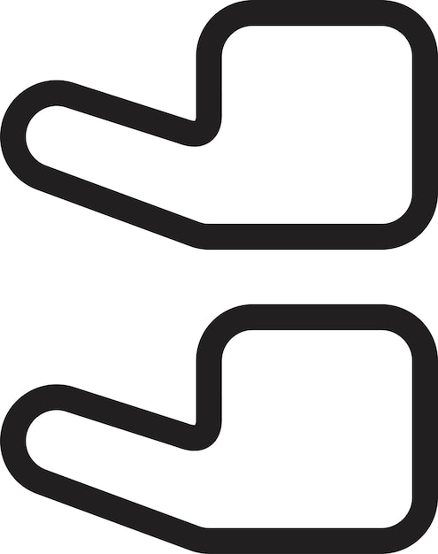 Ilustración del vector de iconos de citas sencilla