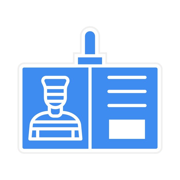 Ilustración del vector de identificación