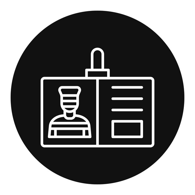Ilustración del vector de identificación