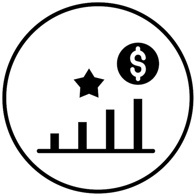 Ilustración del vector de ingresos