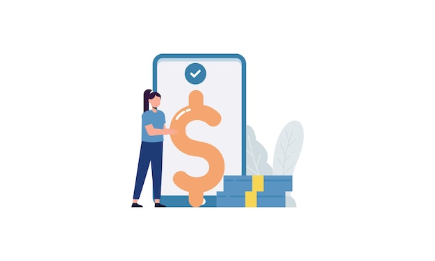 Ilustración de Vector de inversión financiera