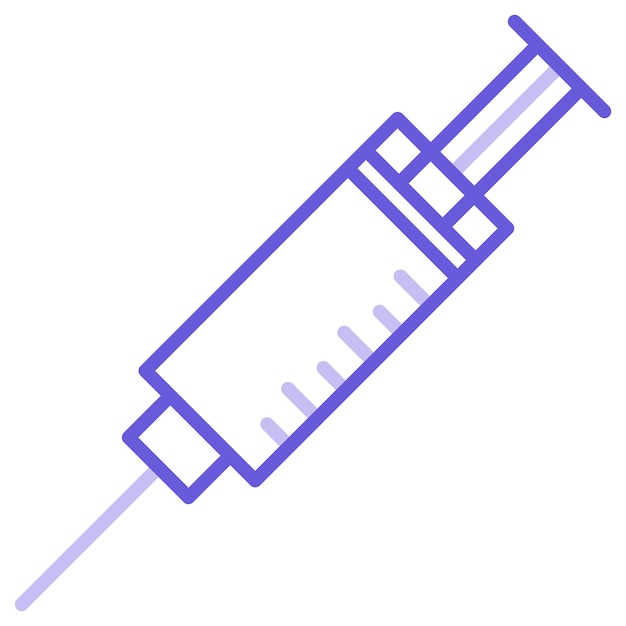 Ilustración del vector de la jeringa