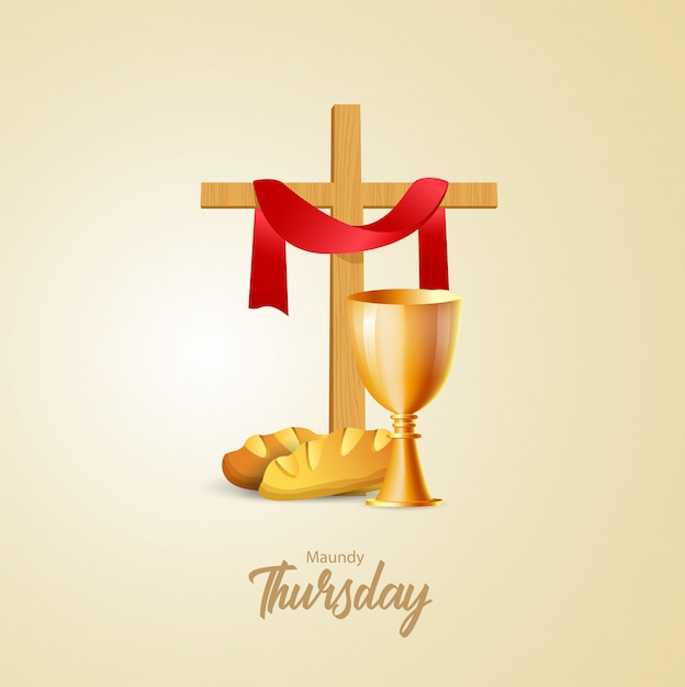 Ilustración de vector de Jueves Santo