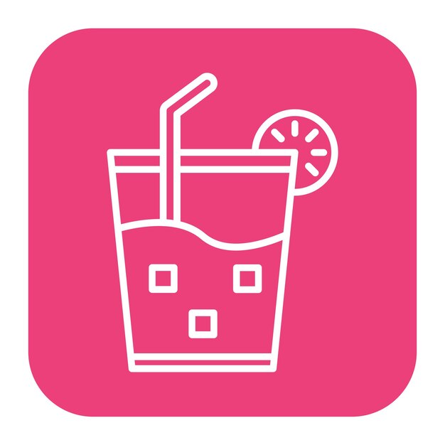 Ilustración del vector del jugo de naranja