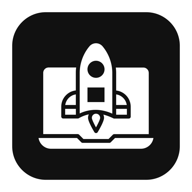 Ilustración del vector de lanzamiento del proyecto