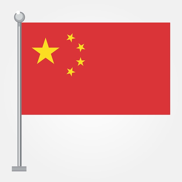 Ilustración de vector libre de Chinaflag