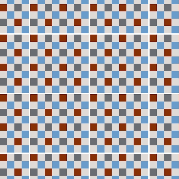 Ilustración de vector libre de patrón de textura de azulejos