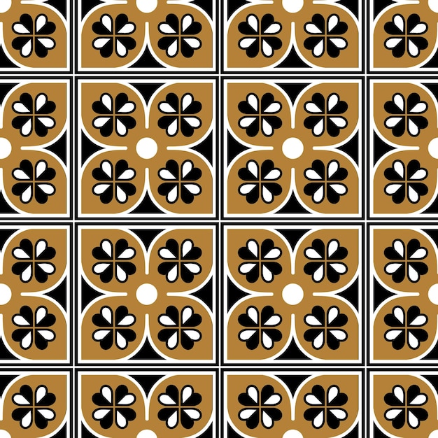 Ilustración de vector libre de patrón de textura de azulejos