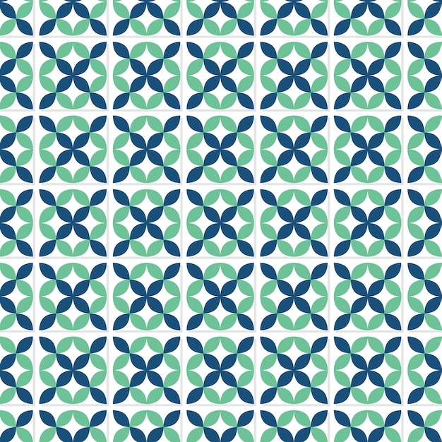 Ilustración de vector libre de patrón de textura de azulejos