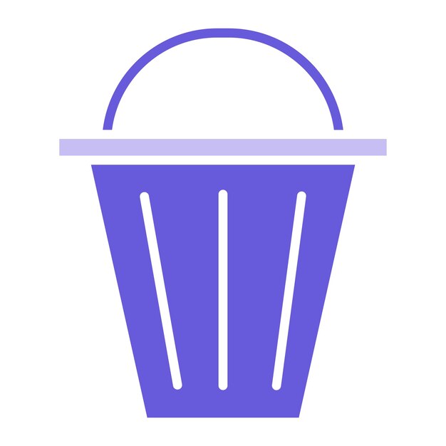 Ilustración del vector de limpieza de basura