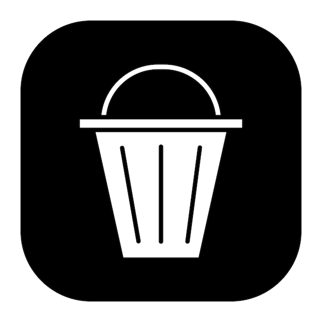 Ilustración del vector de limpieza de basura