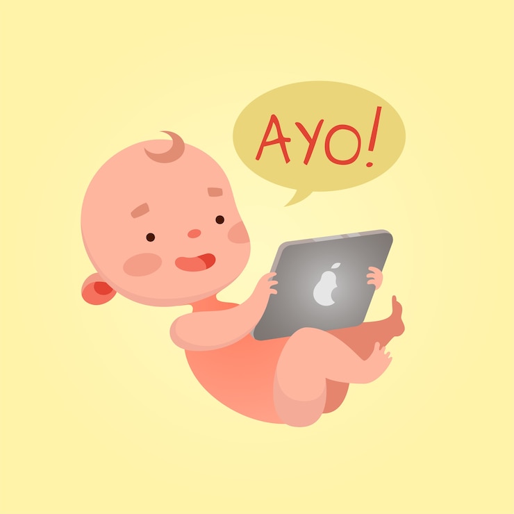 Vector ilustración de vector lindo para niños. estilo de dibujos animados. carácter aislado.